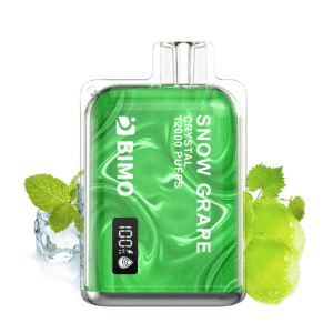 BIMO Crystal 12K Rechargeable Vape<span> - </span>Snow grape